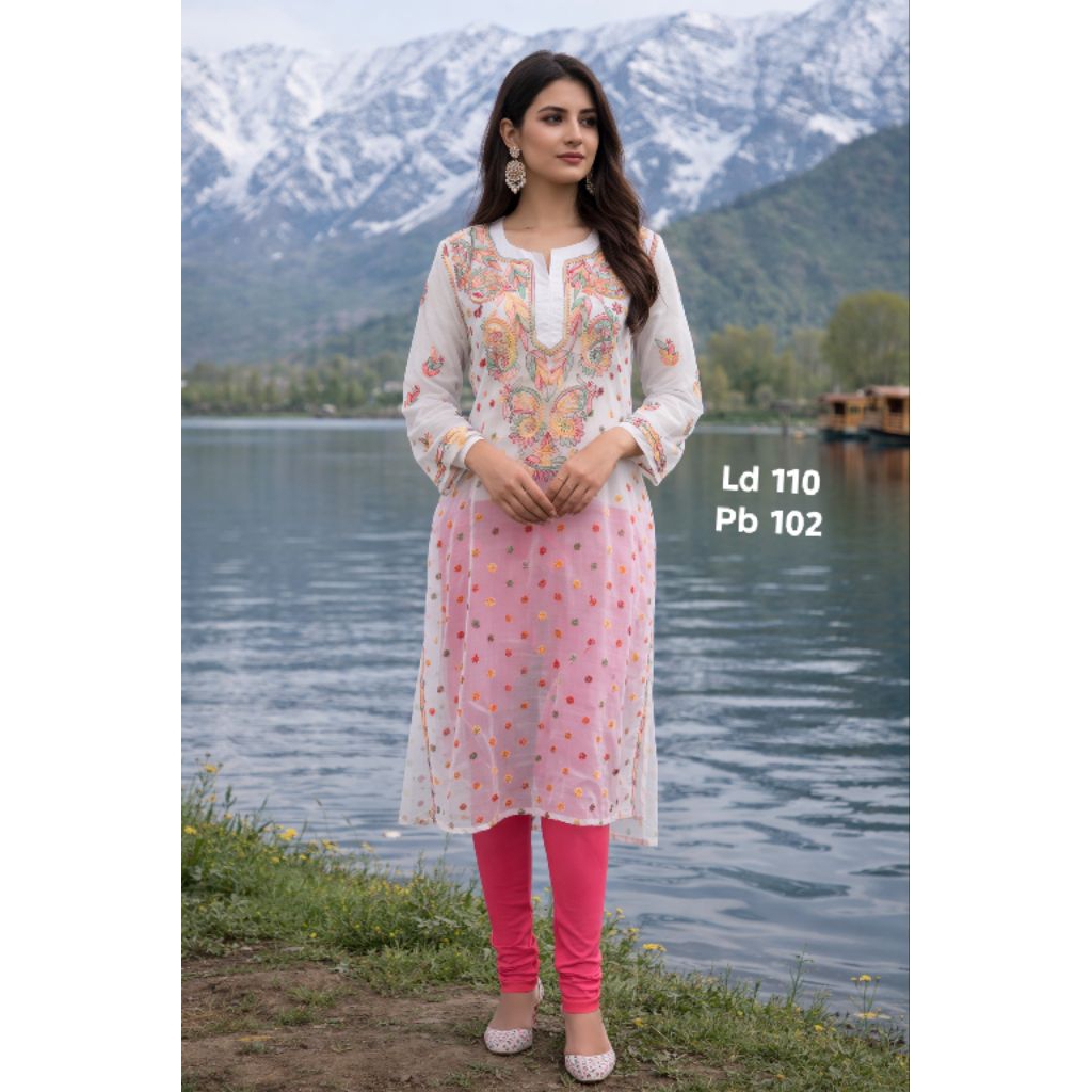 Kurti Set Wanita India Premium Original – Edisi Lebaran