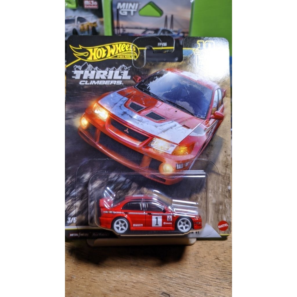 Hotwheels Mitsubishi Lancer Evo VI Thrill Climbers