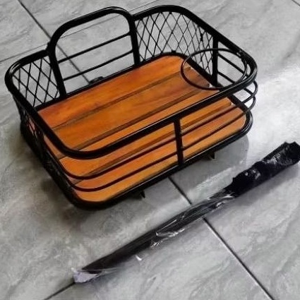 keranjang kranjang sepeda lipat / mtb / federal / fixie / bagasi depan sepeda