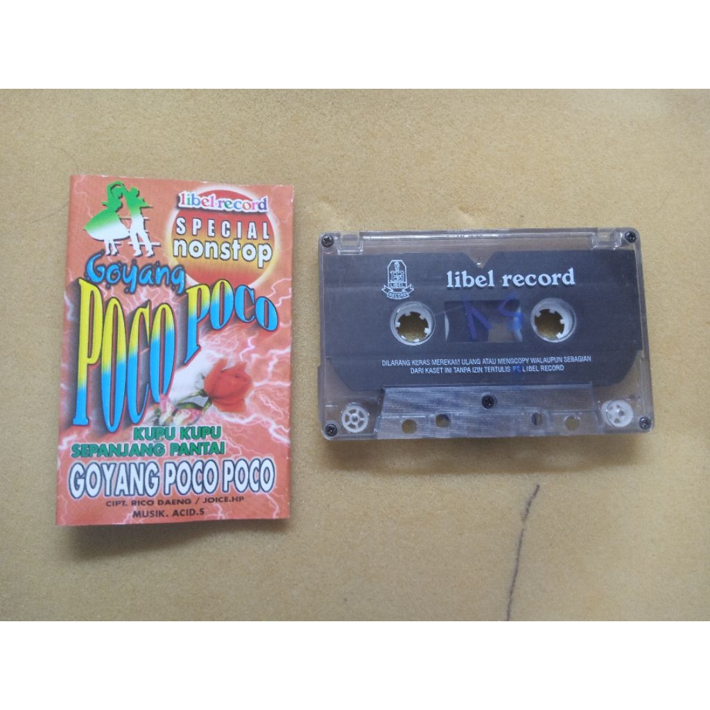 Goyang Poco Poco. kaset pita