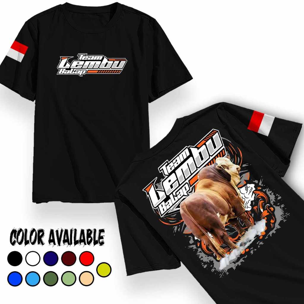 Kaos SAPI BALAP New Simental Pesona Lembu Tshirt Peternak Milenial Indonesia