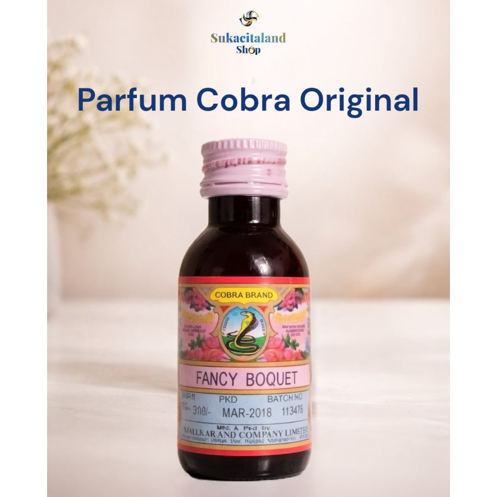 Parfum Cobra Murni isi 20 Ml Original | Fancy Boquet Asli | Hajar Aswad Parfume | Misik Cobra Ori | 
