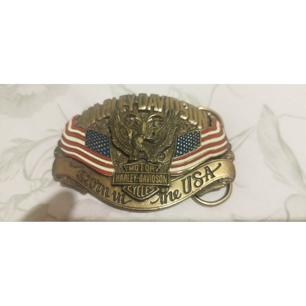Buckle/Kepala ikan pinggang Harley Davidson original usa