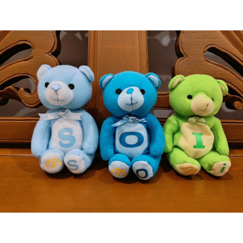 Boneka Teddy Nama McD