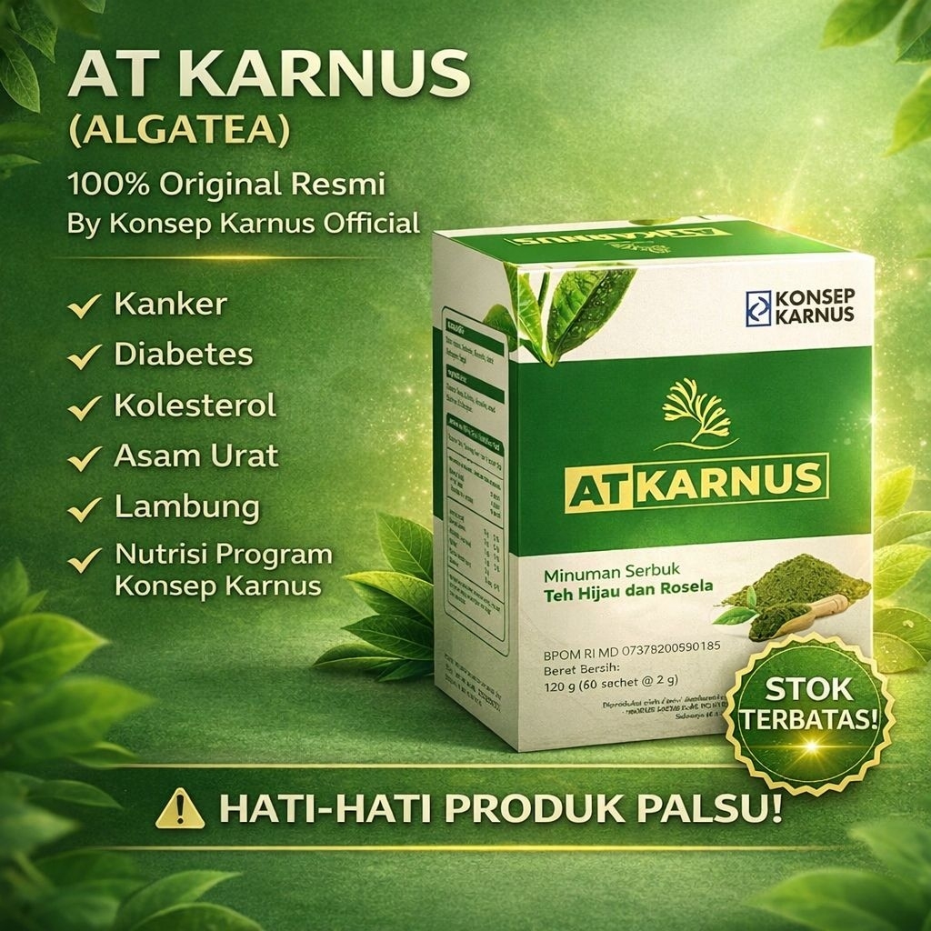 AT KARNUS ORIGINAL BY KONSEP KARNUS / AT KARNUS ASLI  / ALGATEA / TUMOR / KANKER / NUTRISI PROGRAM P
