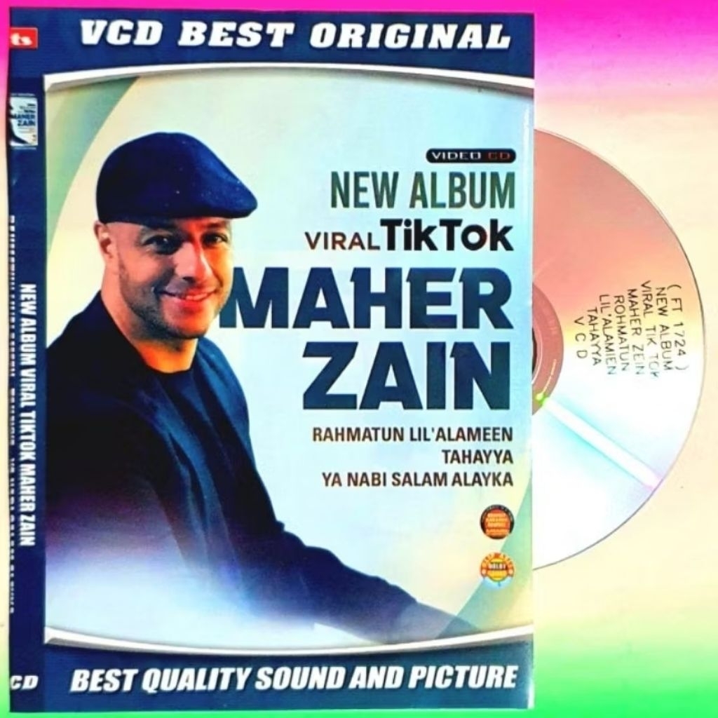 KASET VCD MAHER ZAIN-VCD LAGU ISLAMI-KASET VCD LAGU ISLAM