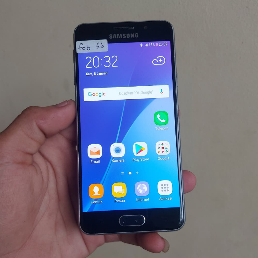 Samsung Galaxy A3 2016 Dual SIM 4G LTE NFC Ex Garansi Resmi SEIN
