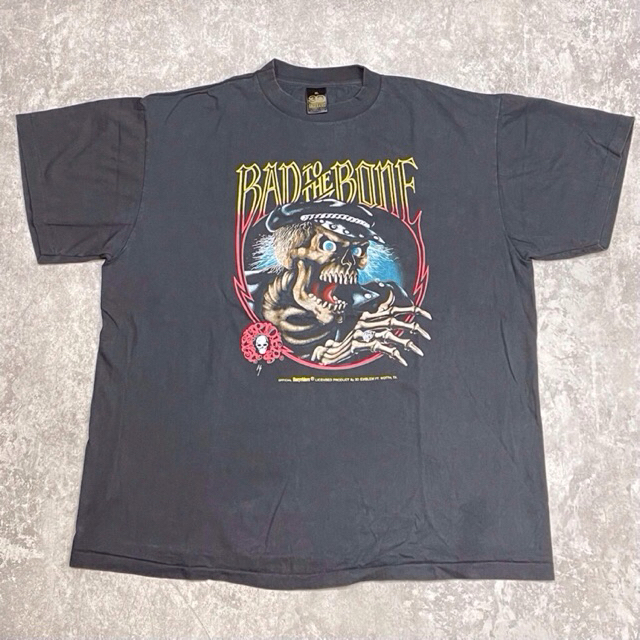 KAOS FADED BAD TO THE BONE TAG 3D EMBLEM