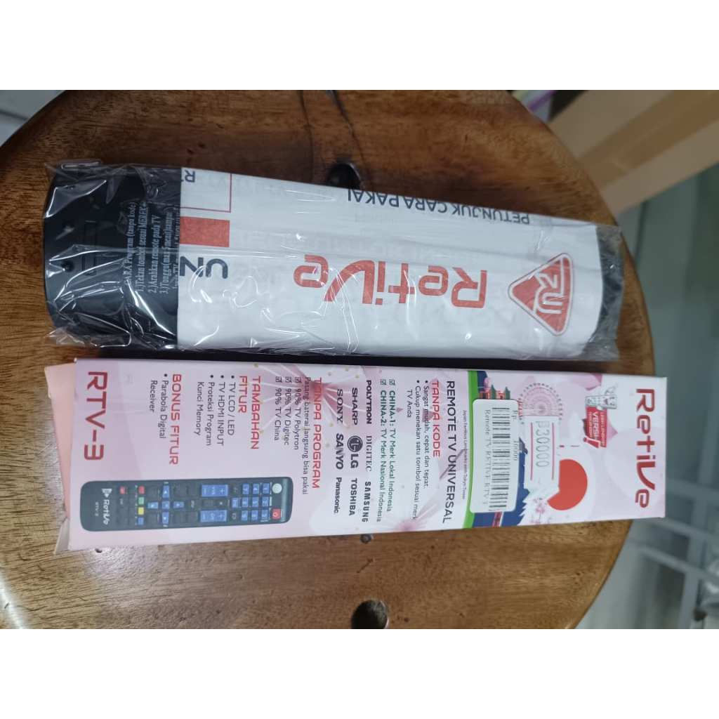 Remote TV Universal RETIVE Untuk TV UNIVERSAL Semua merk