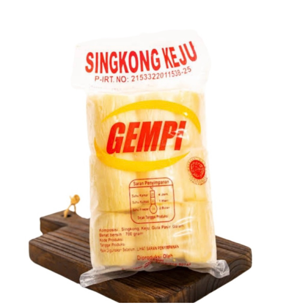 Singkong Keju Gempi Asli Salatiga - Singkong Frozen