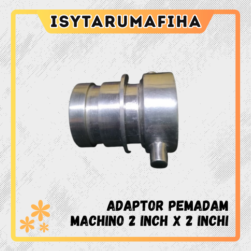 Adaptor pemadam Machino 2 inch x2 inchi drat dalam overan selang pemadam machino Nepel socket pemada