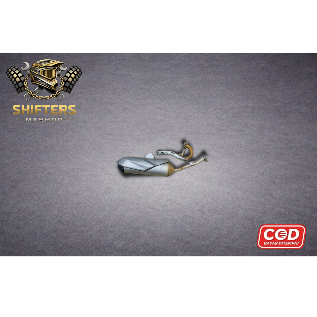 Knalpot klx150 bf original copotan motor