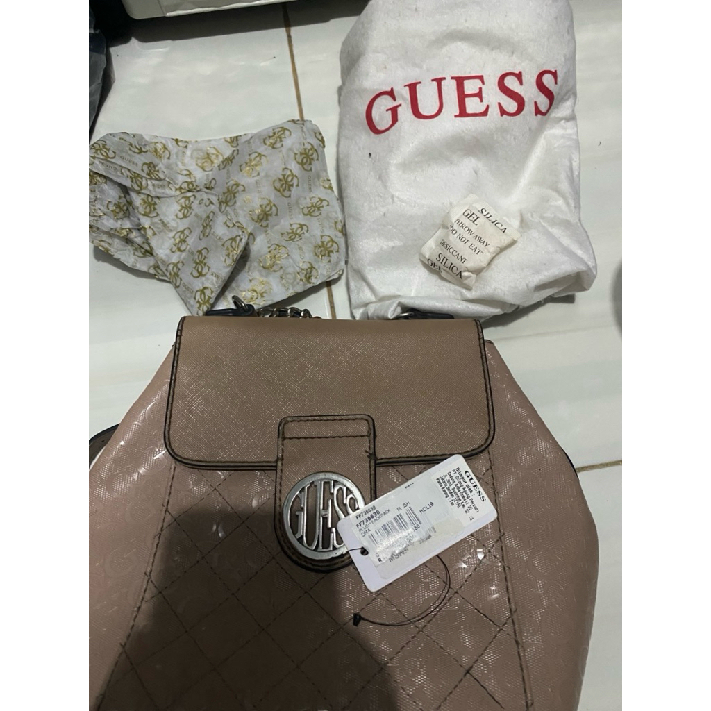 Preloved Tas Backpack Guess Original Store