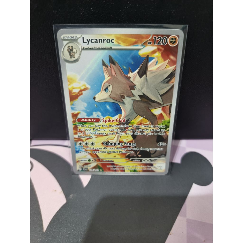 Lycanroc Illustration Rare - Journey Together