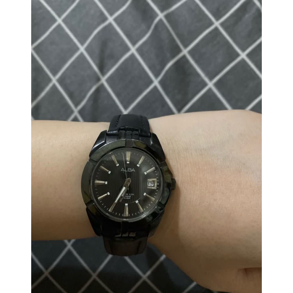 Jam tangan alba / jam tangan analog alba / jam tangan alba original