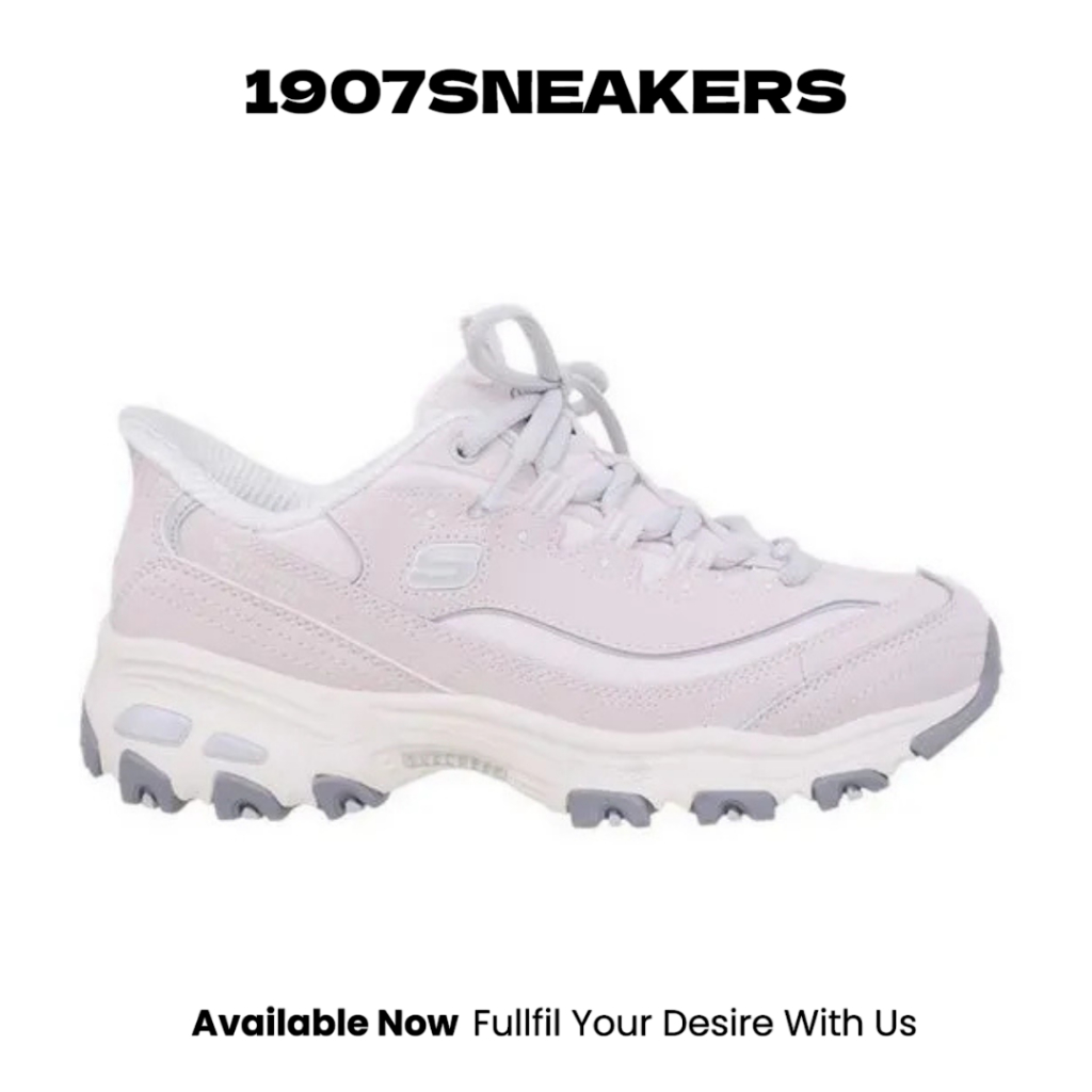 Sepatu Training Waniita Skechers D'Lites - Lavender SKE150721LAV