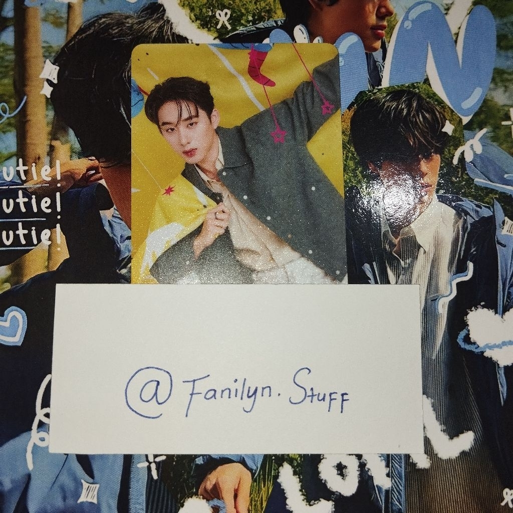 [BACA DESK] EST SUPHA (WILLIAMEST) PHOTOCARD FROM ZODIAC SERIE 2025 OFFICIAL GMMTV