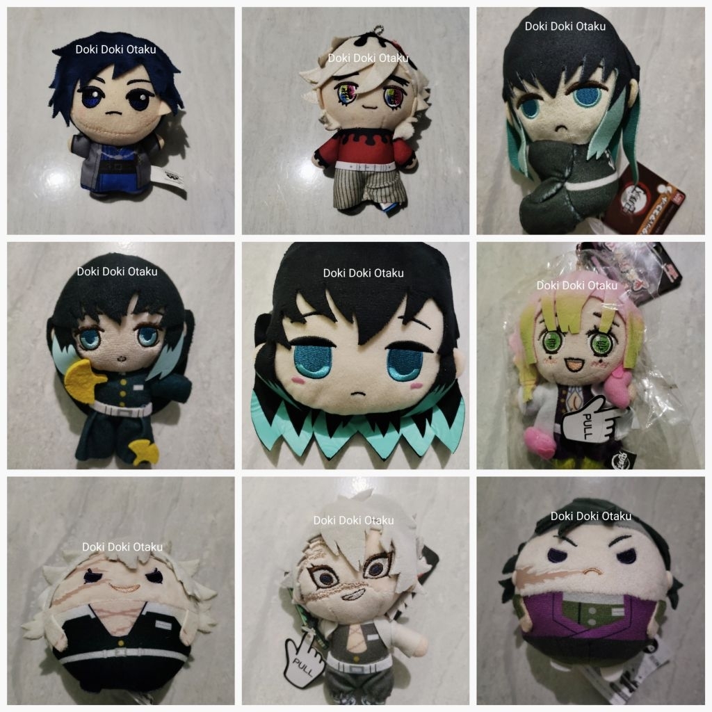 Demon Slayer : Kimetsu No Yaiba Tanjiro Nezuko Muichiro Zenitsu Inosuke Tengen Rengoku Gyomei Sanemi