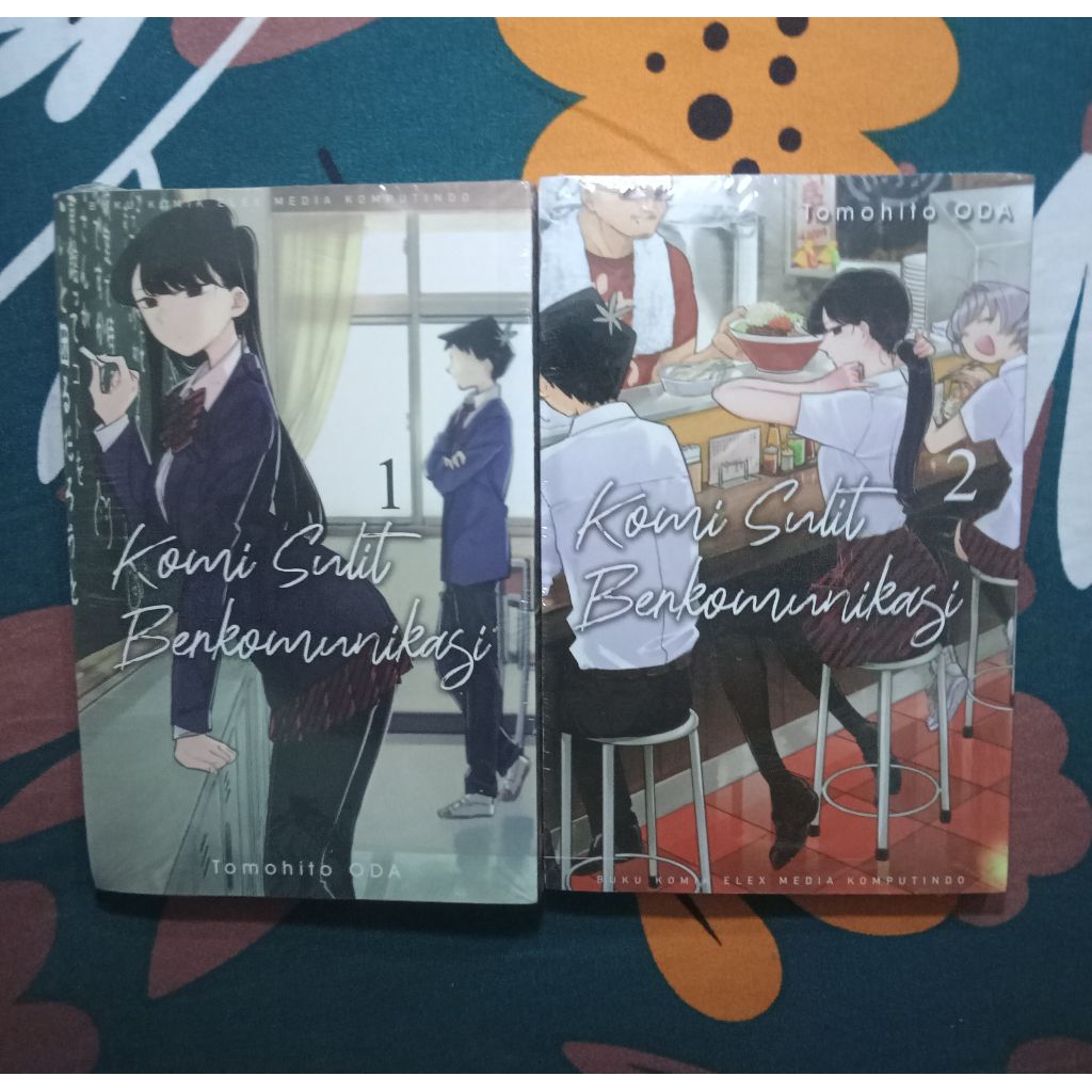 Komik Komi Sulit Berkomunikasi Vol 1&2 Set Segel
