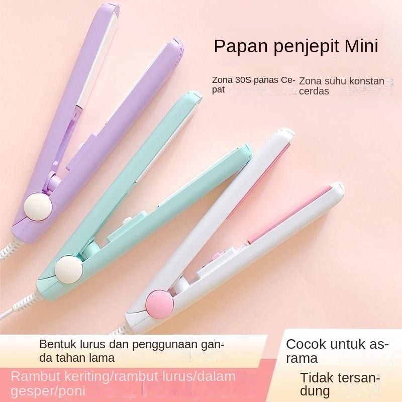 Catokan Rambut Mini Portable Cepat Panas Praktis untuk Styling Harian Mudah Dibawa