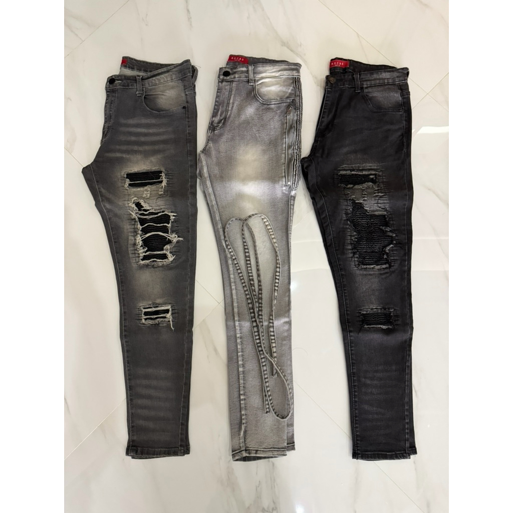 Rucas S4 Ceramic Grey Belt, Shadow Black, dan Graphite