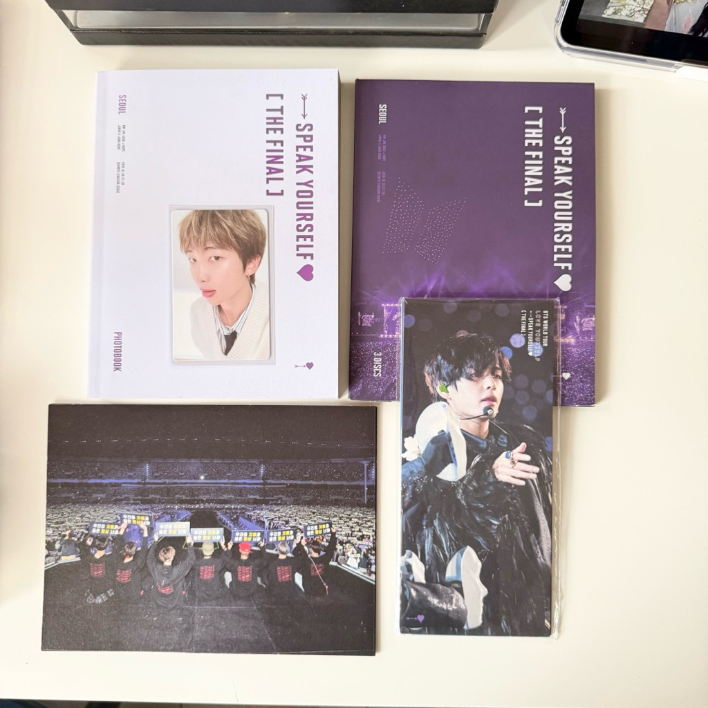 [READYSTOCK] OFFICIAL BTS WORLD TOUR LOVE YOURSELF SPEAK YOURSELF THE FINAL SEOUL FULLSET PC NAMJOON