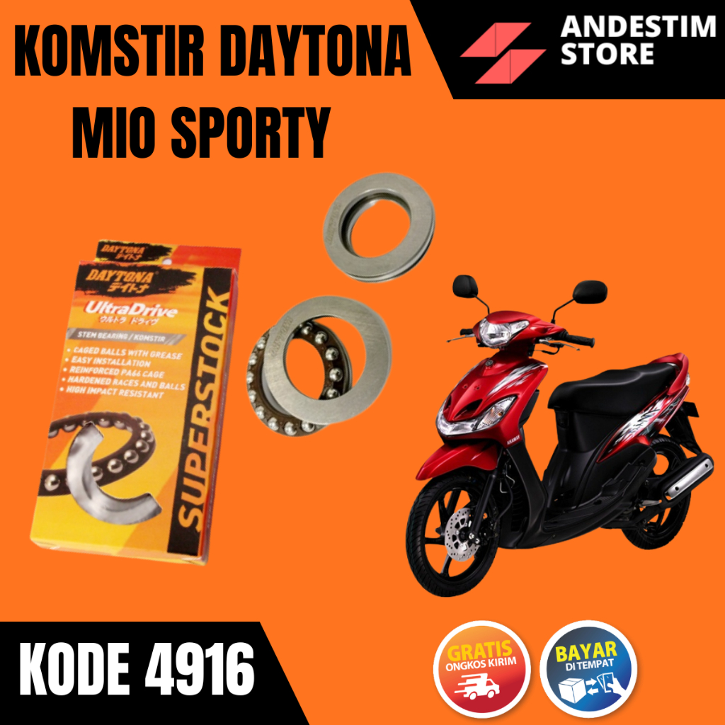 Komstir daytona racing yamaha mio sporty original 4916