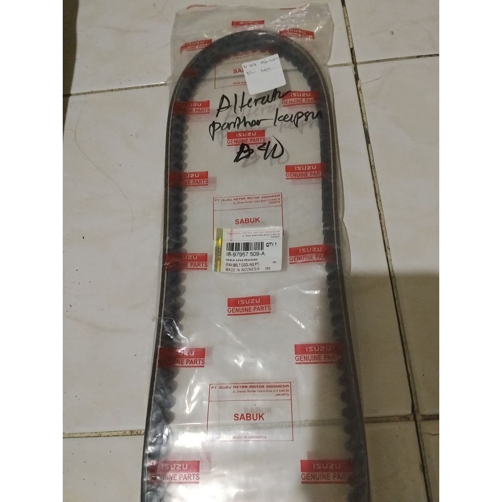 TALI KIPAS FAN BELT ALTERNATOR ISUZU PANTHER KAPSUL ORIGINAL