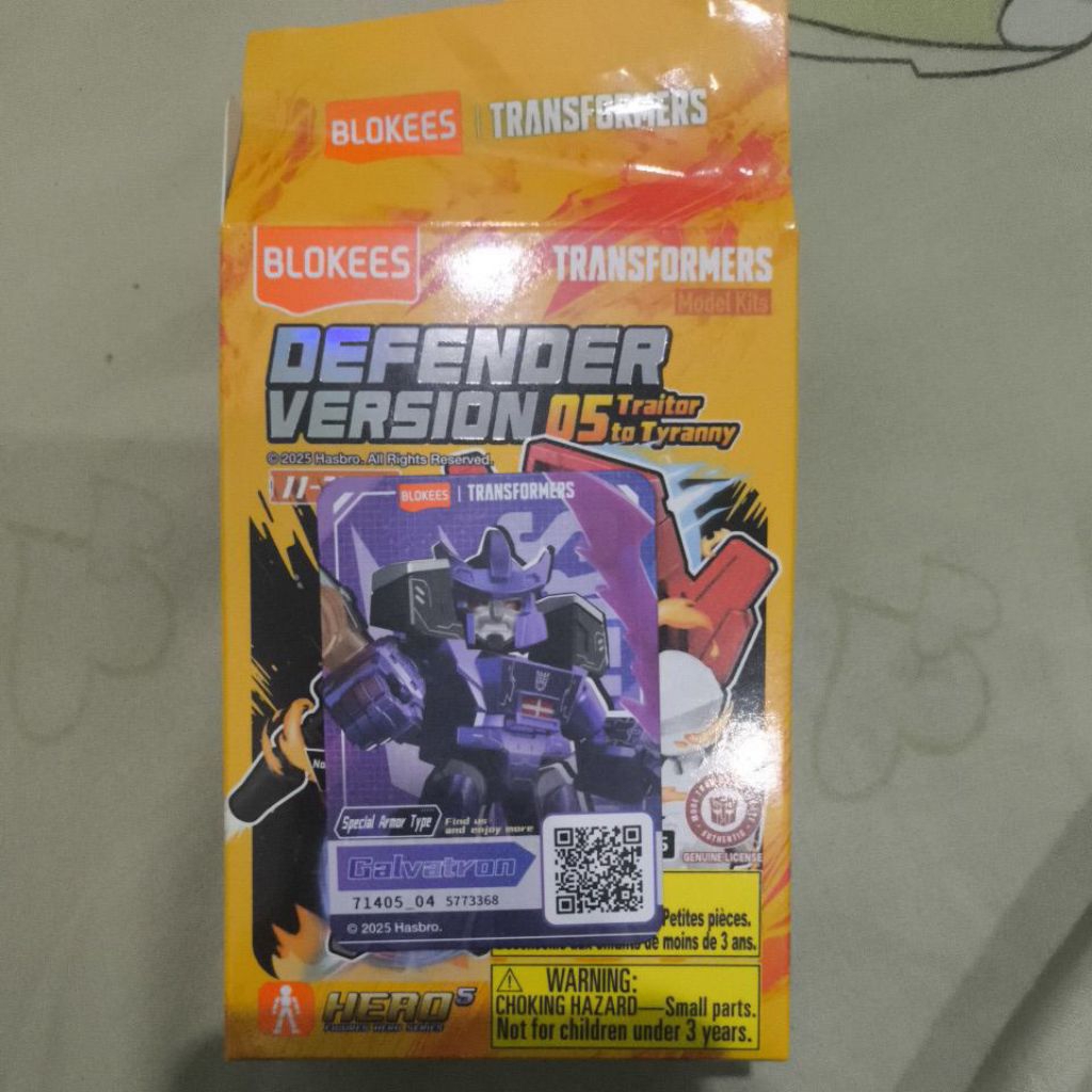 Super Secret Galvatron - Blokees Transformers GDV 05