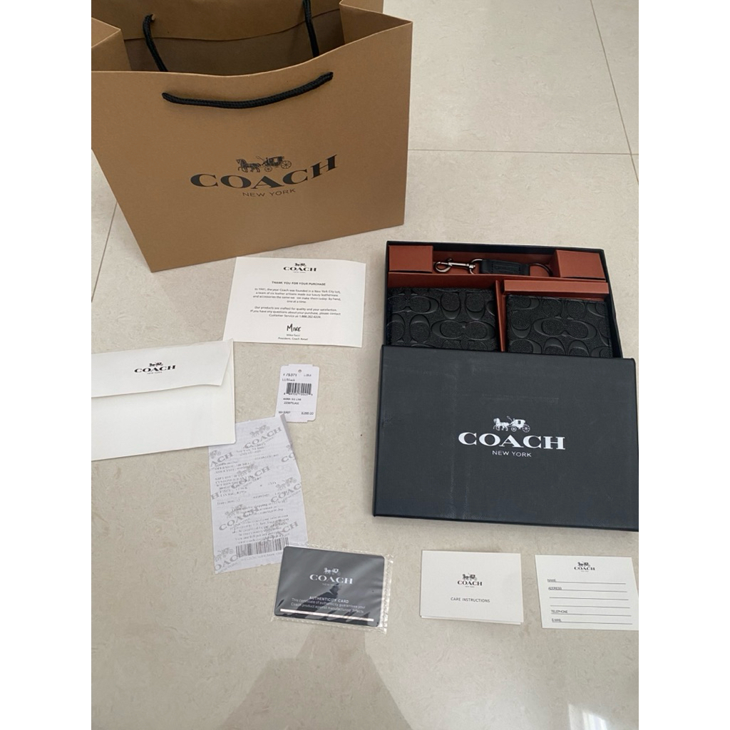 Dompet Coach Like New 100% Factory Outlet