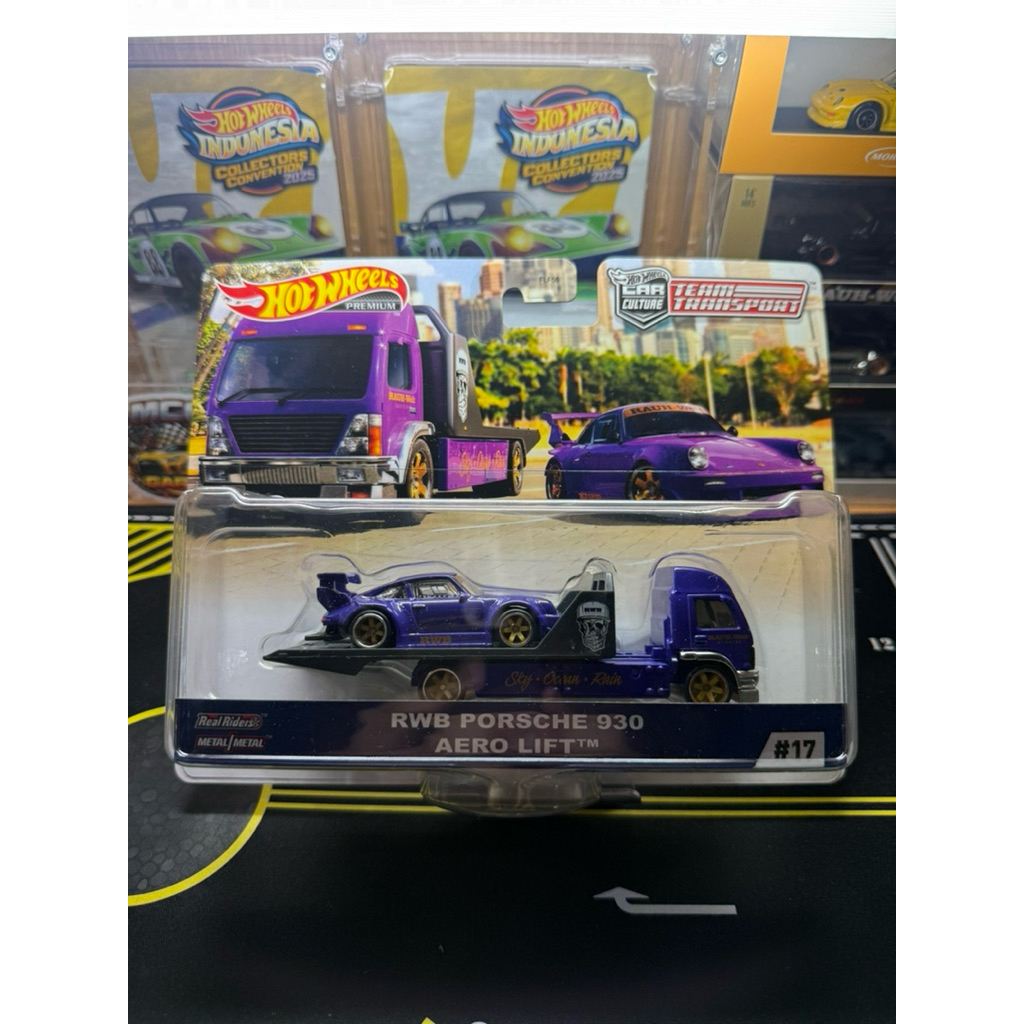 Hotwheels Team Transport RWB Porsche 930 Aero Lift