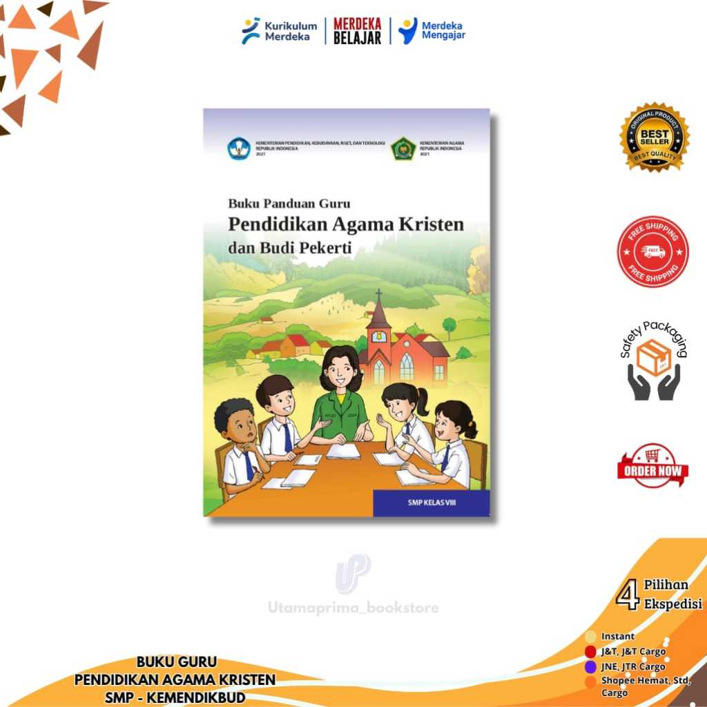 BUKU GURU AGAMA KRISTEN KURIKULUM PENGGERAK-MERDEKA KELAS 8 SMP