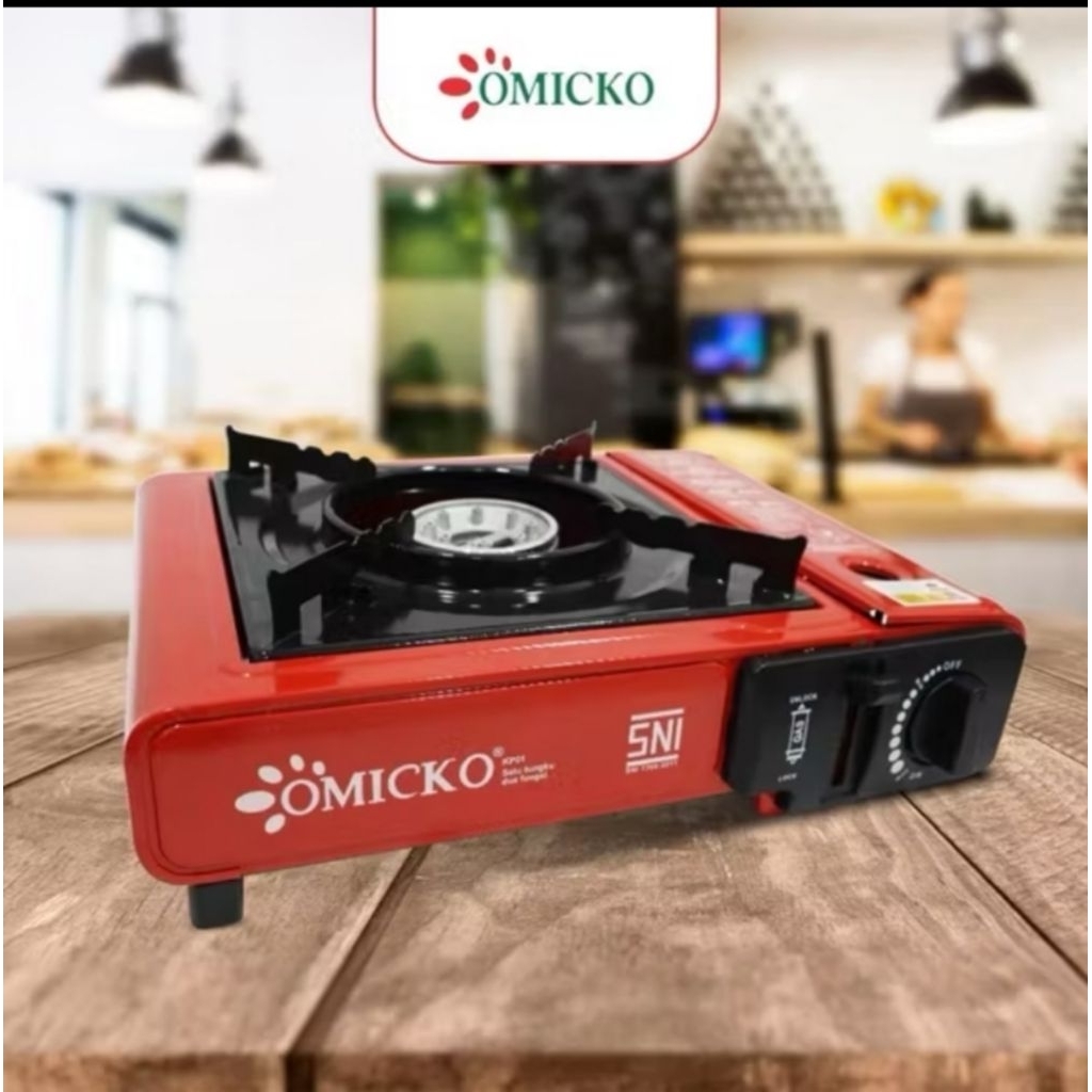 kompor portable OMICKO / kompor gas portable
