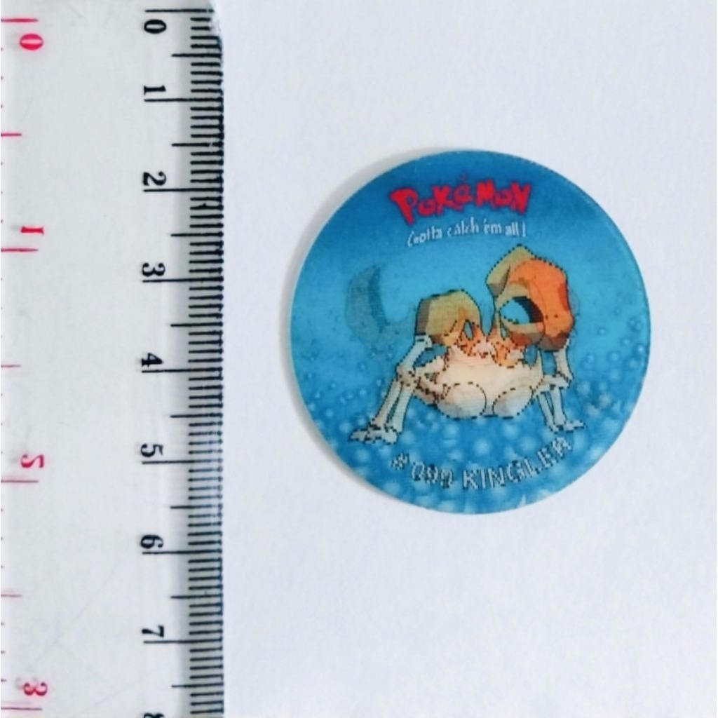 ORI TAZOS POKEMON 3D 2001 TAZOS POKEMON - MEDALION POKEMON LANGKA