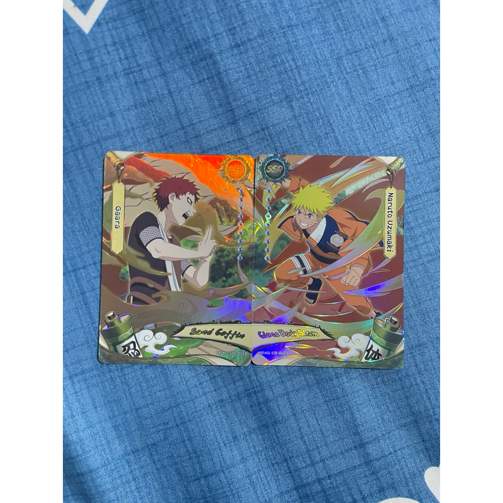 Naruto Card - T2W8 ENG - GAARA & NARUTO SSR ( SET ) - KAYOU