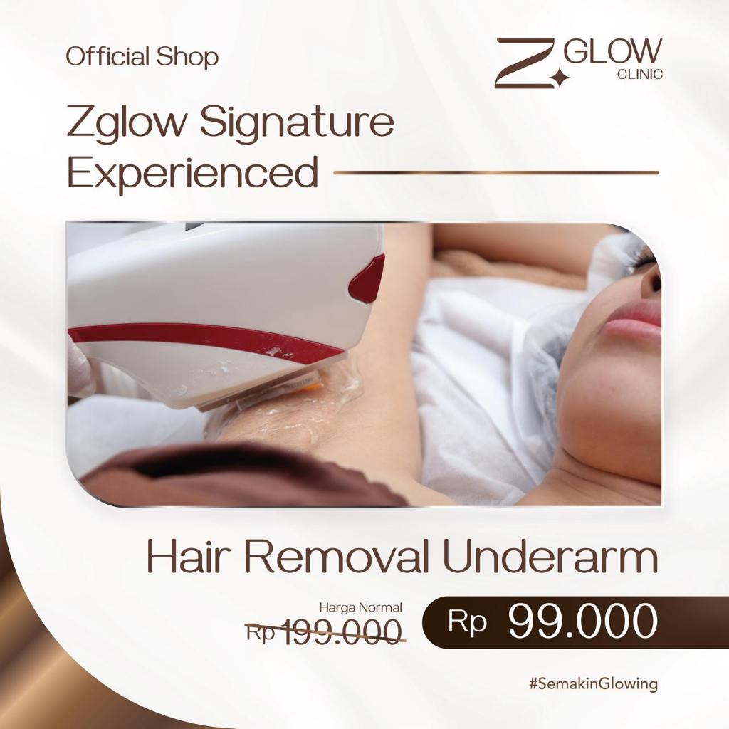 ZGLOW HAIR REMOVAL UNDERARM TREATMENT