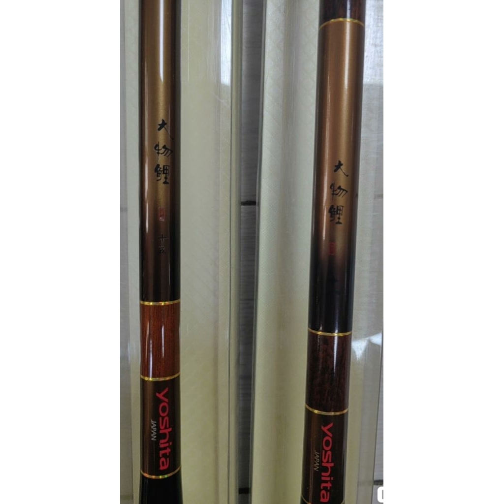 tegek Yoshita japan herabuna gold bamboo Ruas tertutup 111cmUjung 1.12mm