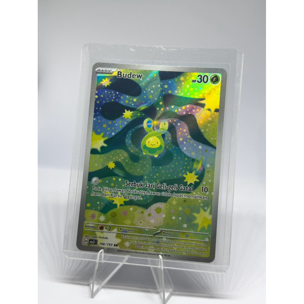Kartu pokemon tcg Budew AR Indo