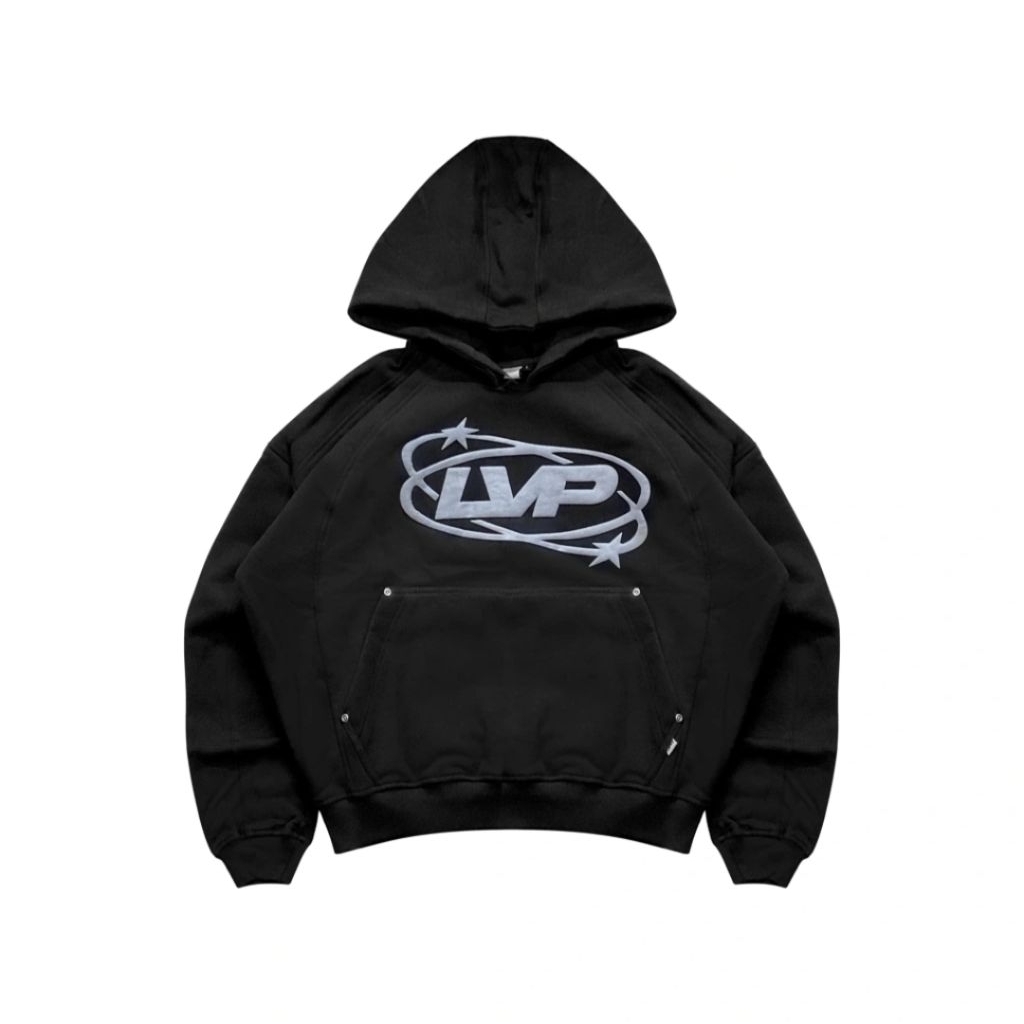 LVP - Hoodie Boxy - Black Veil