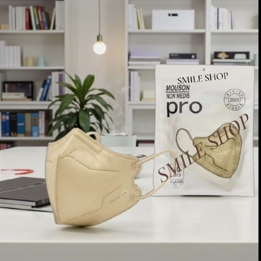 Masker KN95 MOUSON PRO 5PLY 5PACK  ISI 50Pcs
