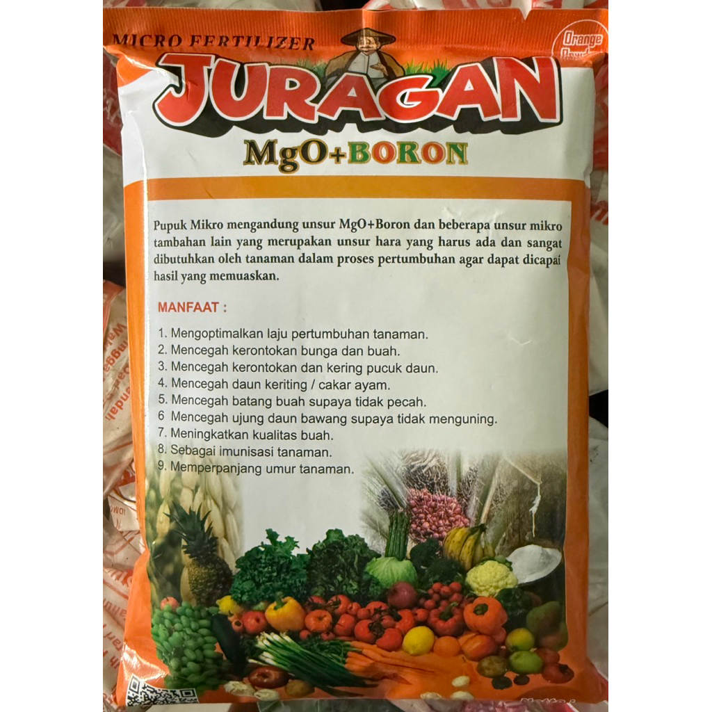 Juragan BORON MgO Kemasan 1 kg