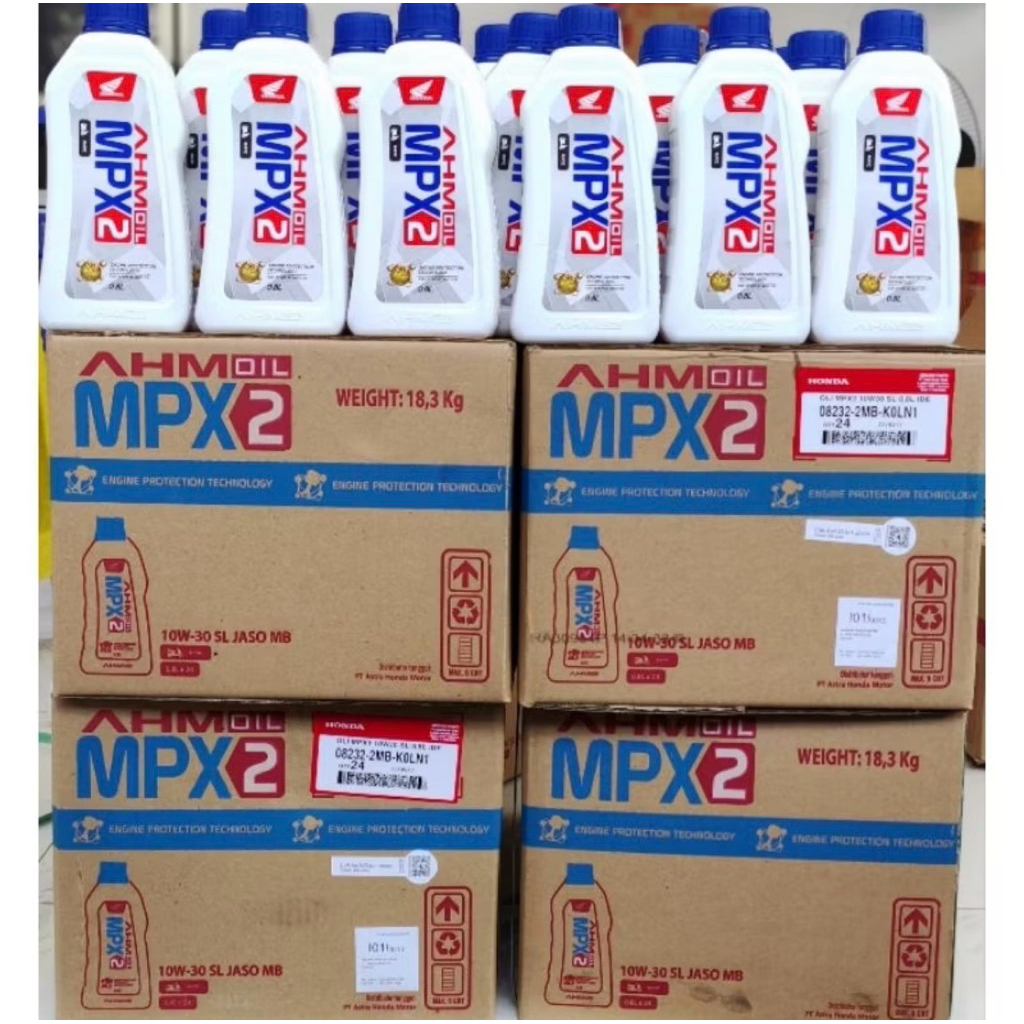 Oli MPX2 800ml Matic 1 Dus Isi 24 Botol Original