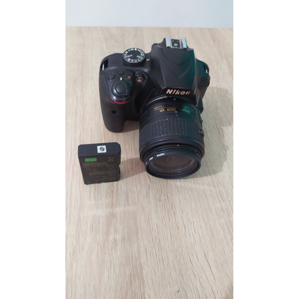 Kamera Nikon D3400 bluetooth wireless plus lensa