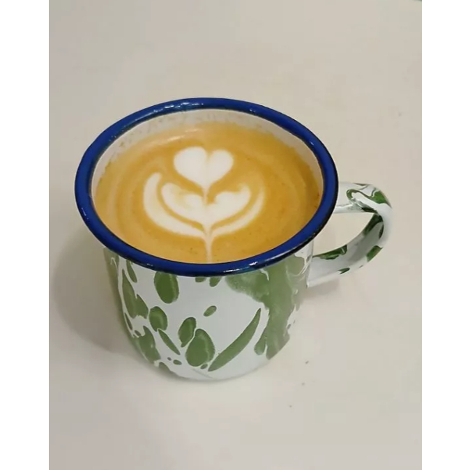 TERLARIS Cangkir seng blirik/Cangkir Blirik 7 cm / cangkir enamel blirik/Gelas blirik/cangkir jadul