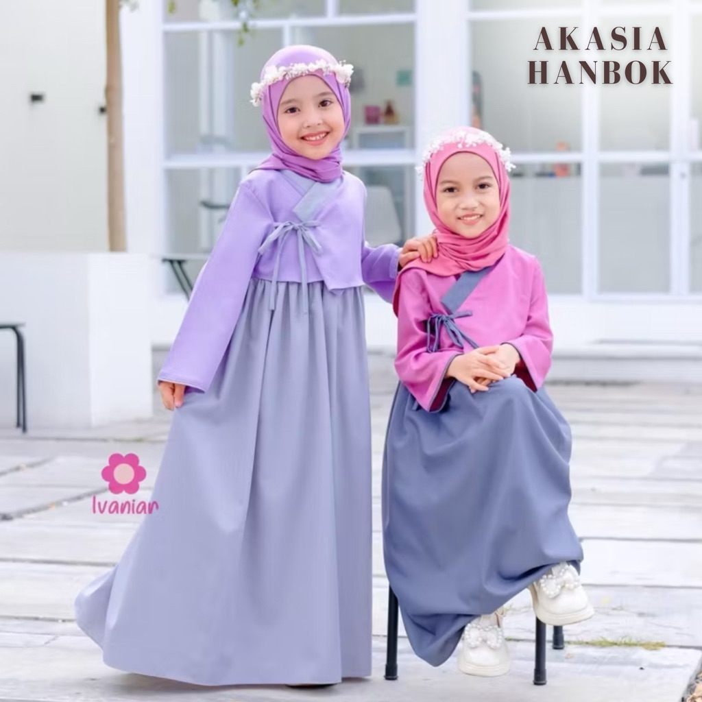 Ivaniar Gamis Korea "Akasia Hanbok"