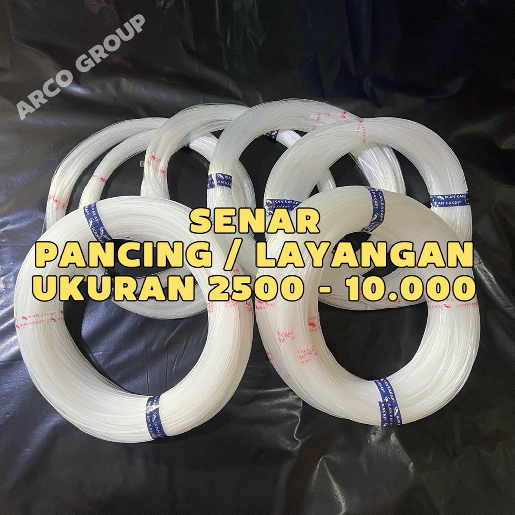 SENAR PANCING / LAYANGAN CAP IKAN KAKAP UKURAN 2500 - 10.000