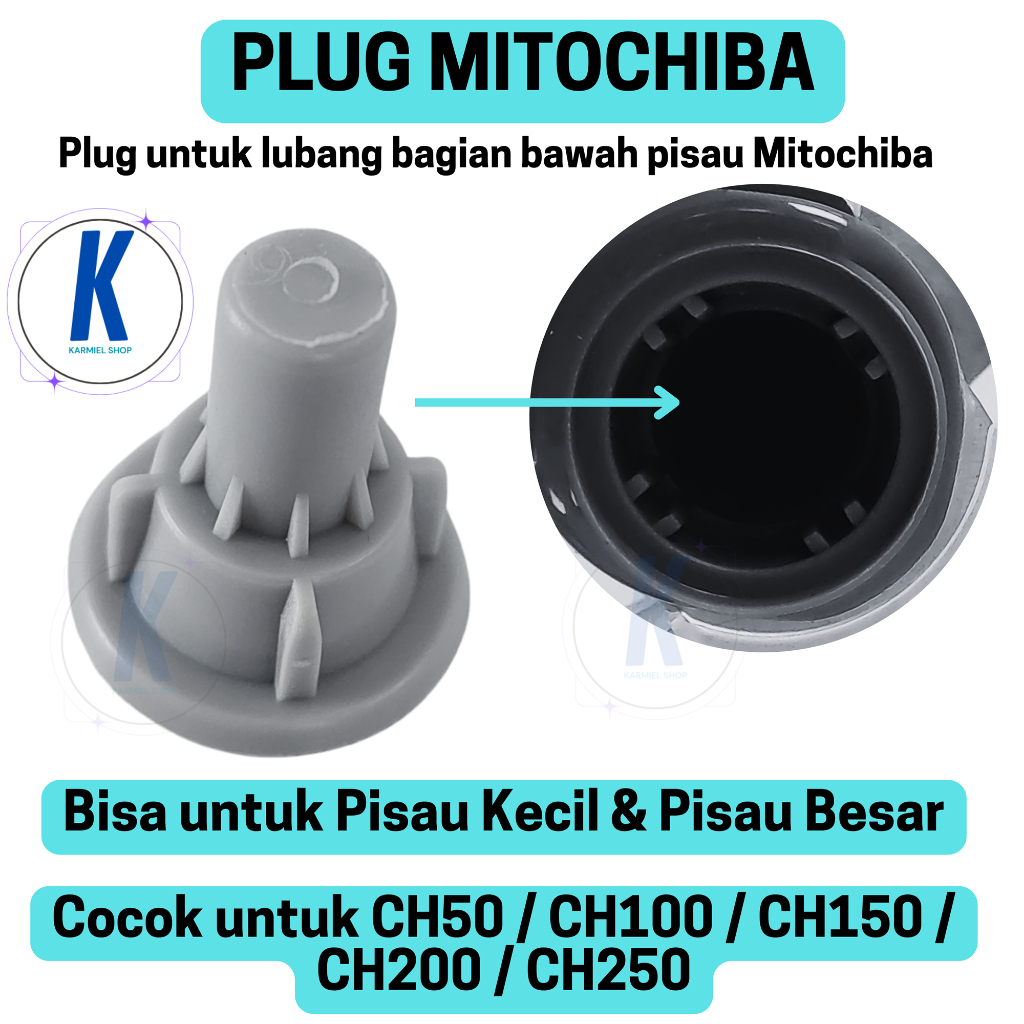 MITOCHIBA PLUG CH200 CH50 CH100 CH250 Konektor Pisau untuk Seri CH50 CH100 CH200 CH250 - Sparepart G