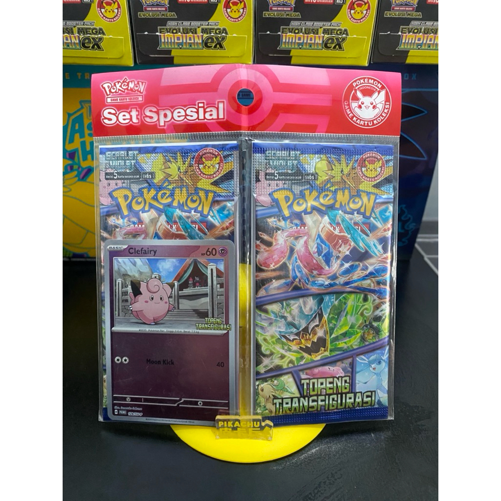 Pokemon Indonesia Set Indomaret Pack Jadul