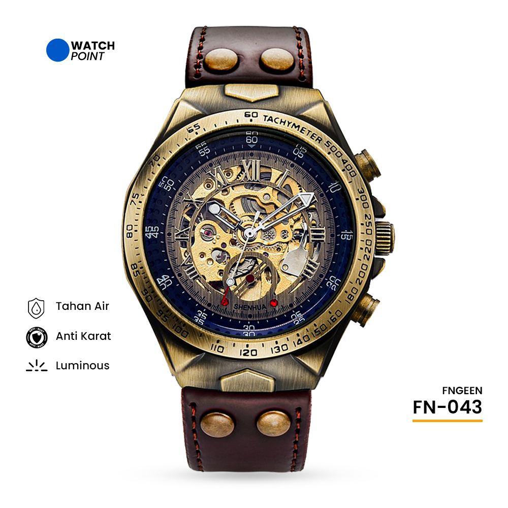 WATCHPOINT FN-043 | FNGEEN AUTOMATIC Jam Tangan Pria mechanical automatic Waterproof Casual Watch Ot