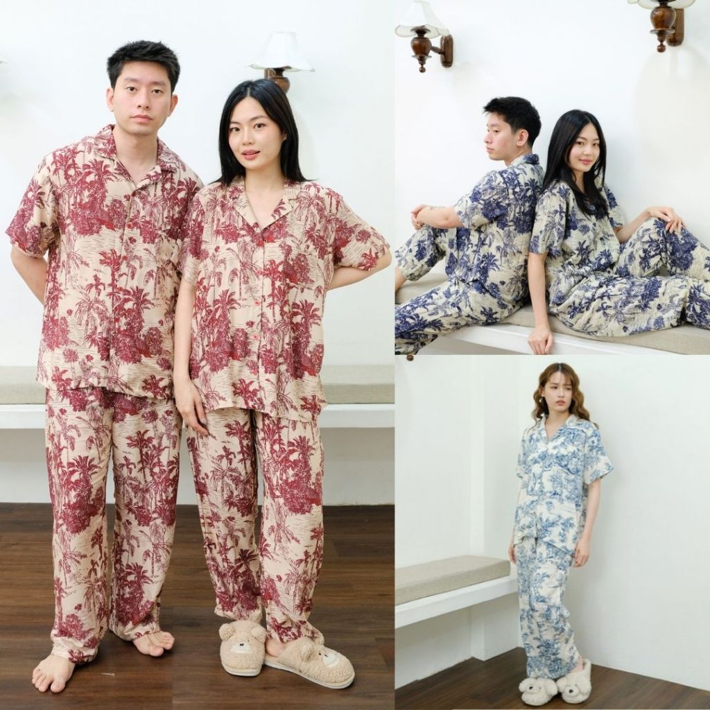 Cielyn | Lazy Day Pyjamas | Rayon Premium | Piyama Wanita Dewasa